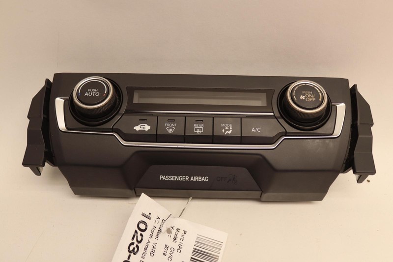 2016-2018 HONDA CIVIC SEDAN AC HVAC HEATER CLIMATE TEMPERATURE CONTROL PANEL OEM