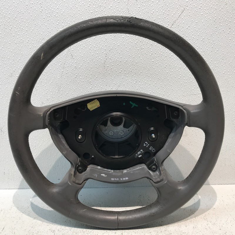 03-09 Mercedes W211 E500 4 Spoke Steering Wheel Gray OEM