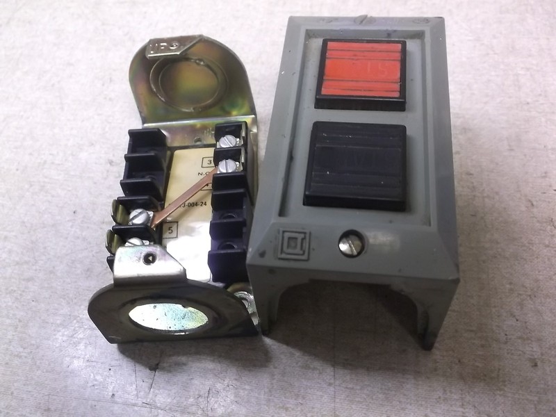 Square D BG204 Start/Stop Control Station Class 9001 Series A 600V *FREE SHIP*