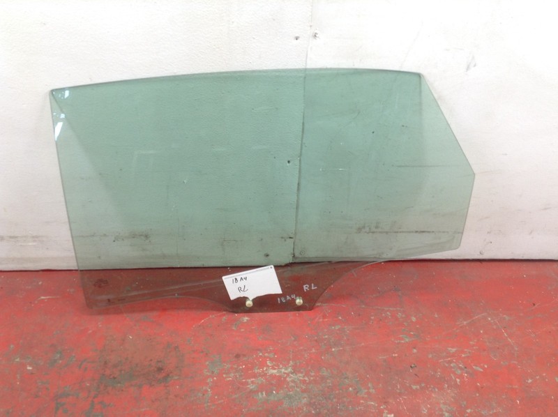 17-19 AUDI A4 REAR LEFT DRIVER SIDE DOOR WINDOW GLASS OEM