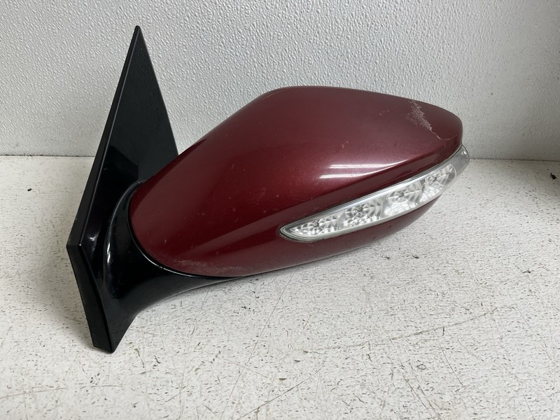 2011-2015 Hyundai Sonata Hybrid Left Driver Door Mirror Turn Signal Glass Red