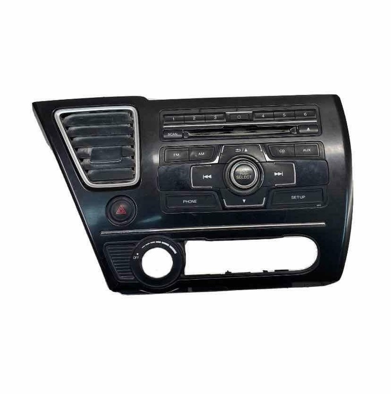 2013 2015 HONDA CIVIC LX RADIO RECEIVER SEDAN US MARKET OEM 39100TR3A31