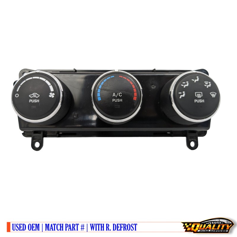 2014-2017 Dodge Ram Promaster Ac Heater Climate Control Unit P5Nc24Dx9Ae