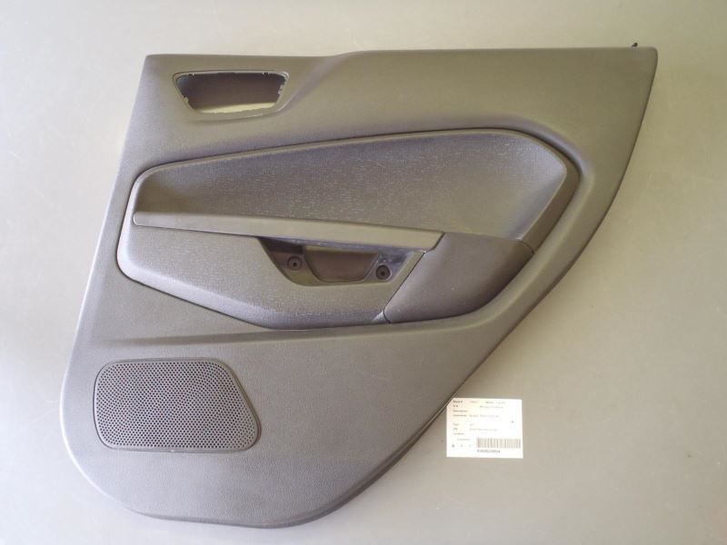Right Passenger Rear Door Interior Trim Panel Fits 2011-2013 Ford Fiesta 56576