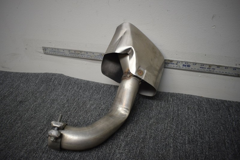 2015-2016 PORSCHE CAYENNE S REAR EXHAUST FACTORY OEM
