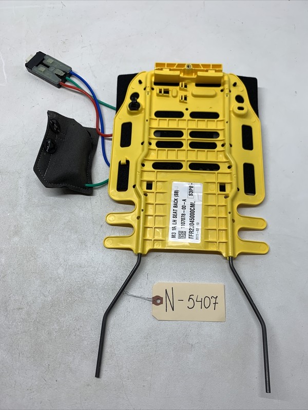 2020-2022 Tesla Y LEFT FRONT SEAT LUMBAR ADJUSTMENT SUPPORT 1107078-00-A 5407 U7