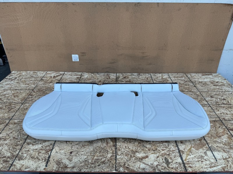 FORD MUSTANG MACH-E 2021-2024 OEM REAR LOWER SEAT CUSHION (LIGHT GRAY / LEATHER)