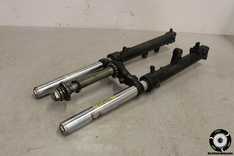 1991 Honda CBR600F2 FRONT END FORKS SUSPENSION TRIPLE TREE DAMPERS SHOCKS CBR