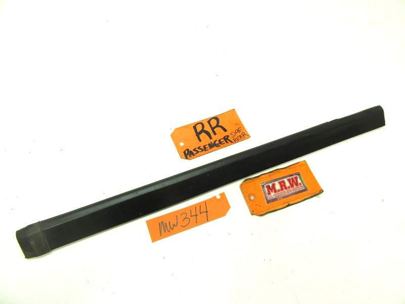 DOOR MOLDING DOOR GLASS SEAL PASSENGER REAR for TRAILBLAZER BRAVADA ENVOY 02-04
