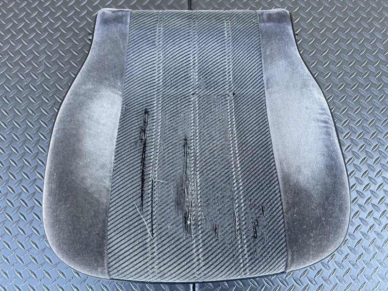 84-91 BMW E30 Left Driver Bottom Sport Seat Frame Cloth Cushion Anthrazit OEM