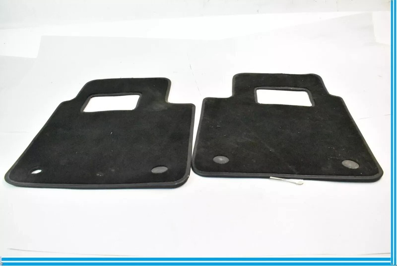 Maserati Quattroporte Rear Right & Left Lower Floor Carpet Mat Cover Pair OEM