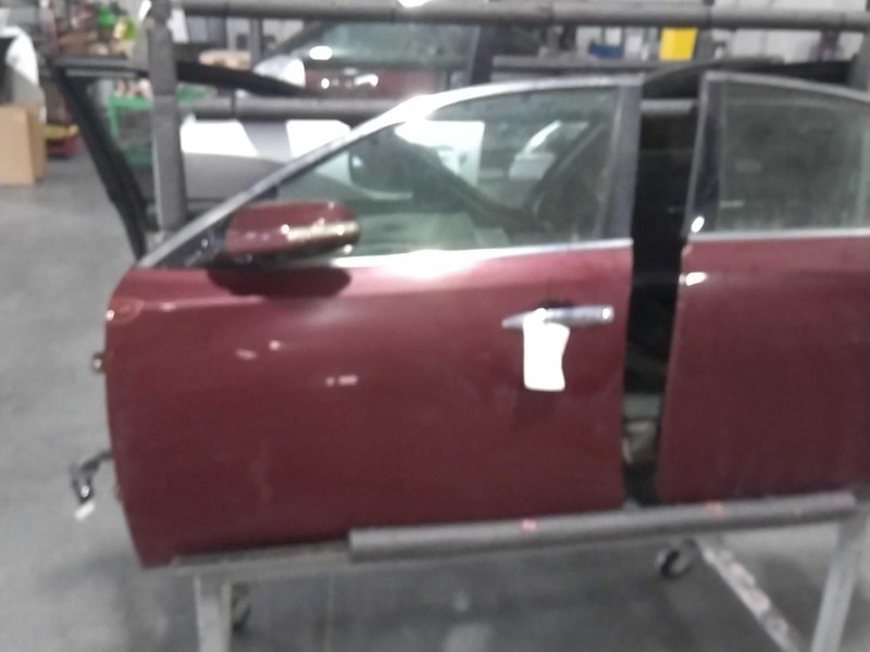 2013 Nissan Maxima Front Left Door Red 4DR SED Used 141K Miles OEM Part