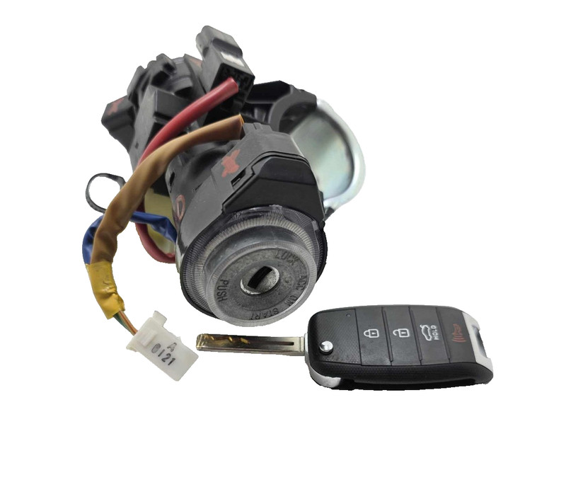 Kia Soul Gasoline Model Conventional Ignition Switch W/Key 2017 P/N 81910B2110