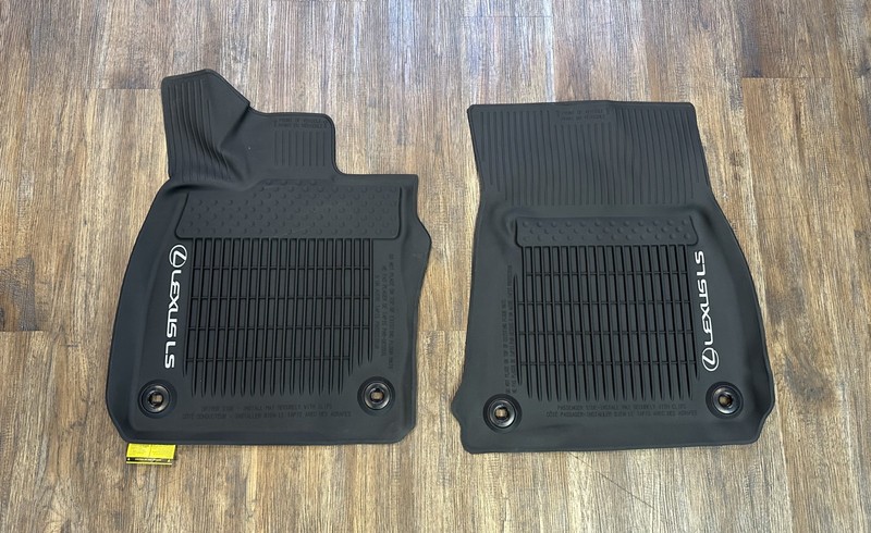 2018-25 LEXUS LS500 ALL WEATHER FLOOR MAT SET - FRONT ONLY- OEM # PT908-50180-XX