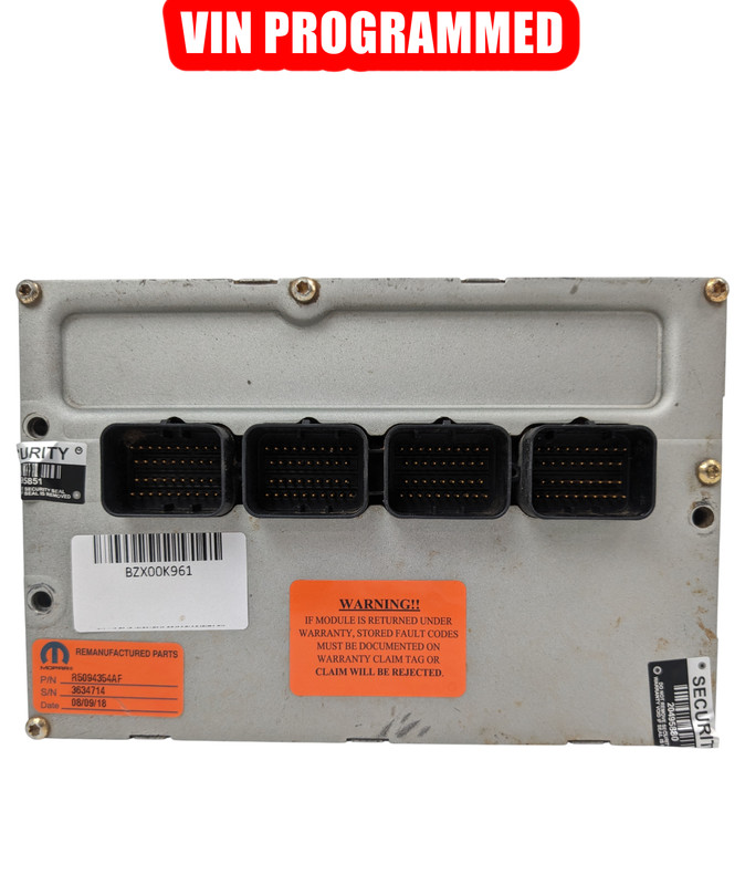 PROGRAMMED 2007 Grand Cherokee Commander RAM 1500 Engine Control Unit ECU OEM