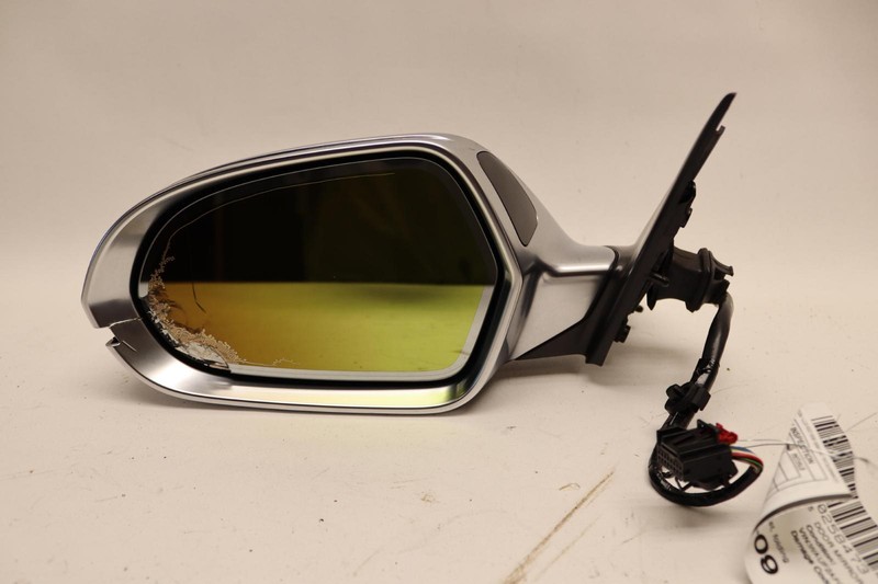 2013 AUDI S6 C7 LEFT DRIVER SIDE DOOR POWER MIRROR W/ LANE ASSIST & MEMORY OEM