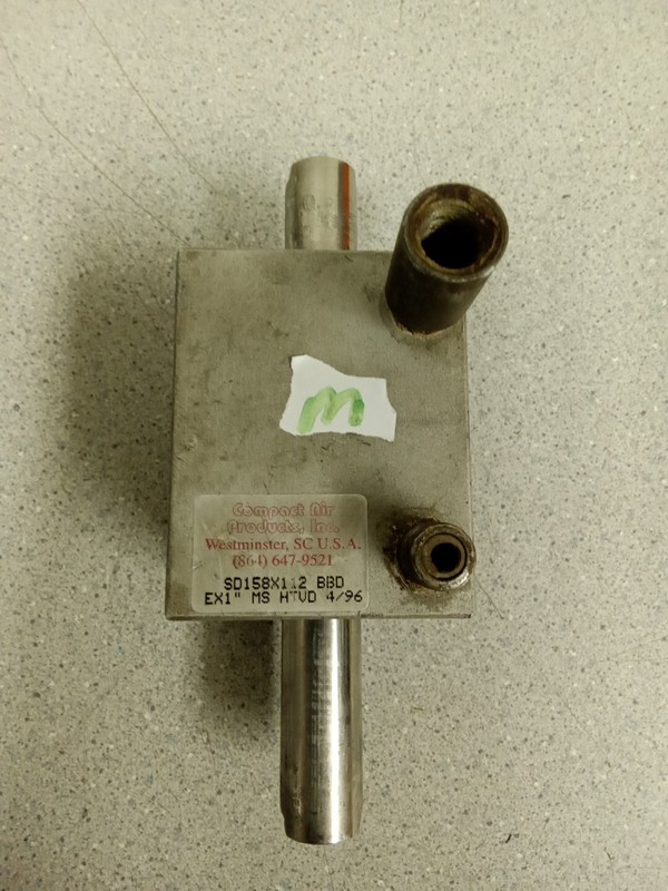 Compact Air Products SD158X112 BBD EX1" Pneumatic Cylinder