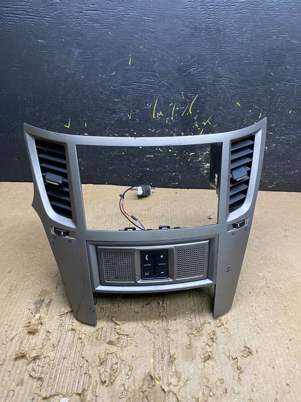 2010-2014 Subaru Legacy Outback Vent Radio Panel Trim Bezel Bluetooth Z9882 DG