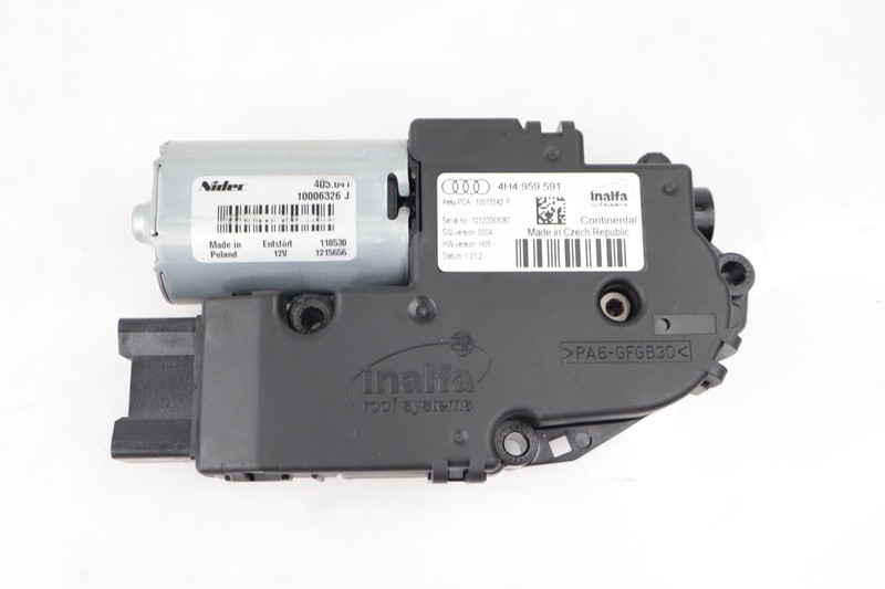 ✅ 2011 - 2018 AUDI A8 A8L - PANORAMIC SUN ROOF SUN MOON ROOF MOTOR 4H4959591 OEM
