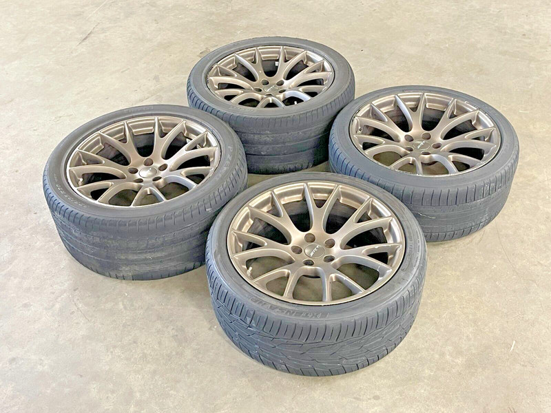 ⭐2017-2022 DODGE CHARGER SRT 392 20" STAGGERED WHEEL RIM TIRE SET 4 OEM LOT2396