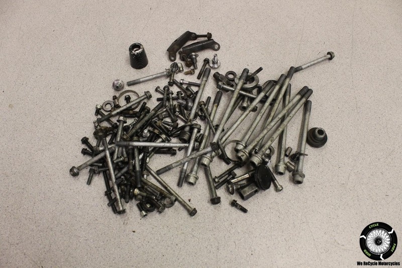 1992 Kawasaki Ninja ZX7R ZX750K MISCELLANEOUS NUTS BOLTS ASSORTED HARDWARE ZX 7