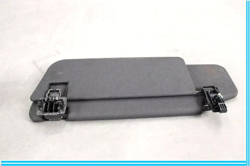10-16 Mercedes W212 E350 E400 Right Passenger Side Sunvisor Sun Visor Black OEM