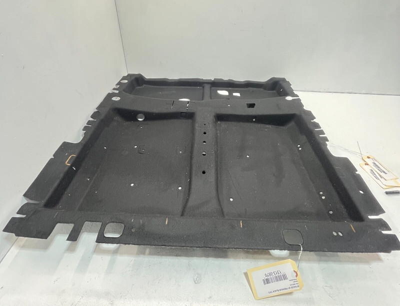 2018 AUDI Q7 TRUNK CARGO FLOOR SPARE TIRE CARPET LINER MAT BLACK OEM