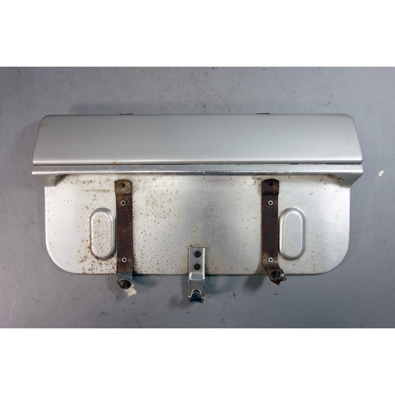 1969-1976 BMW E3 Sedan Gas Fuel Fill-in Flap Cover Imola Silver OEM