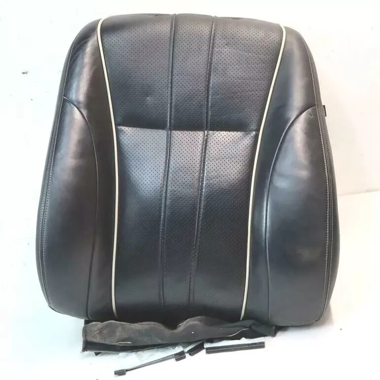 10-19 Jaguar X351 XJL XJR Front Left Driver Top Upper Seat Cushion Black OEM