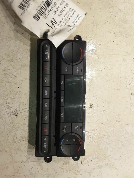 Temperature Control Front AC Electric Dual Zone Fits 05-07 FREESTYLE 170359