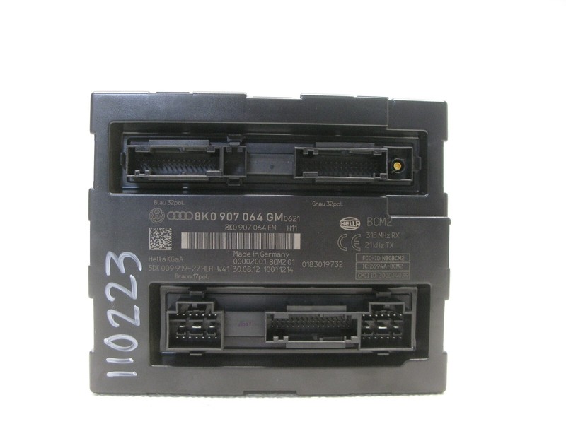 13-17 AUDI 8T A5 S5 RS5 B8 A4 CONFORT BODY CONTROL MODULE BCM OEM 110223
