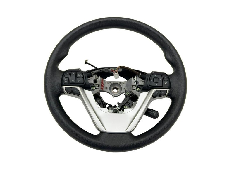 2015-2020 Toyota Sienna Steering Wheel With Controls Black