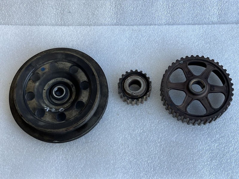 1984 1985 1986 1987 HONDA CIVIC HARMONIC BALANCER CRANK PULLEY AND GEARS 1.5L