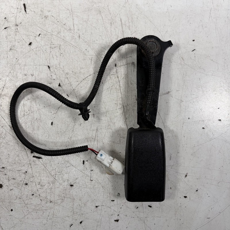 09-13 Honda Fit Left Front Driver Seat Belt Buckle Black 04816-TK6-A01ZA OEM