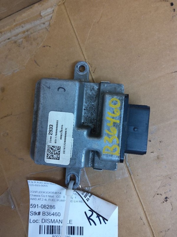 Chassis ECM Fuel Pump Fits 15-17 CAPRICE 260789