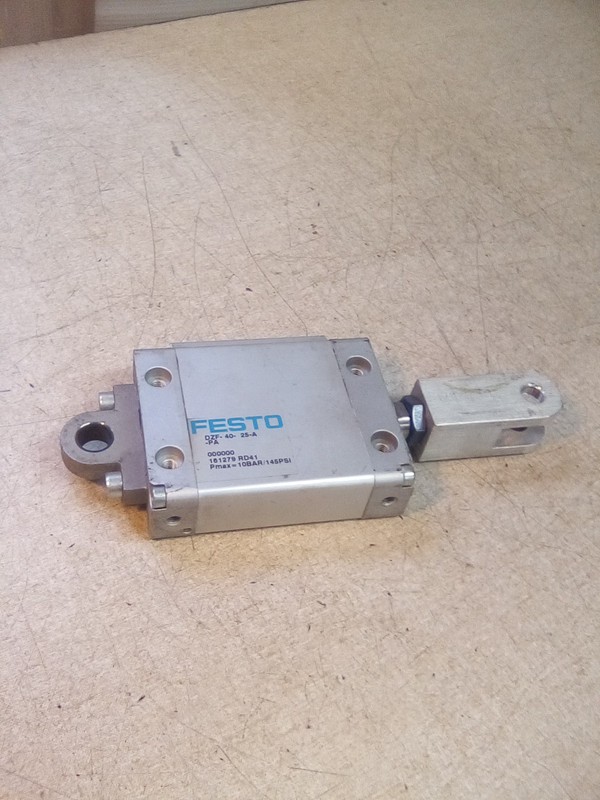 Festo DZF-40-25-A-PA Flat Cylinder 10 Bar/145PSI