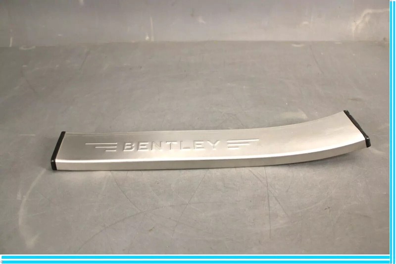 06-12 Bentley Continental Rear Left Door Sill Scuff Plate Bracket 3W5853540B OEM