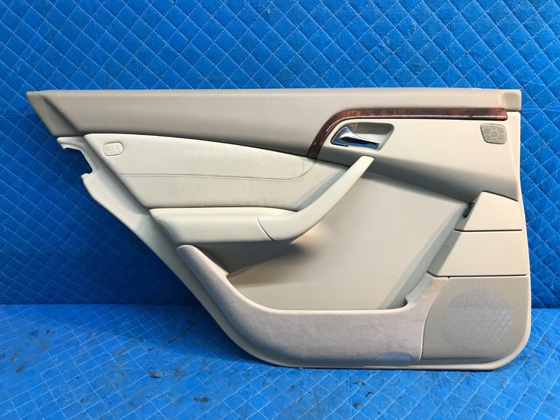00-06 MERCEDES BENZ S-Class W220 S500 Interior Rear Driver Left Door Trim Panel