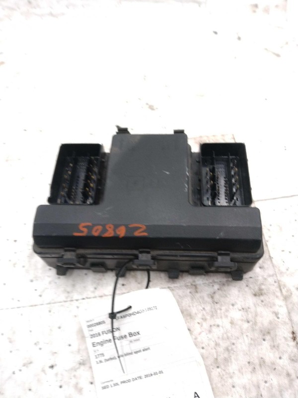 2016 Ford Fusion OEM Used Fuse Box DG9Z14A003A 1.5L Grey 96K Miles