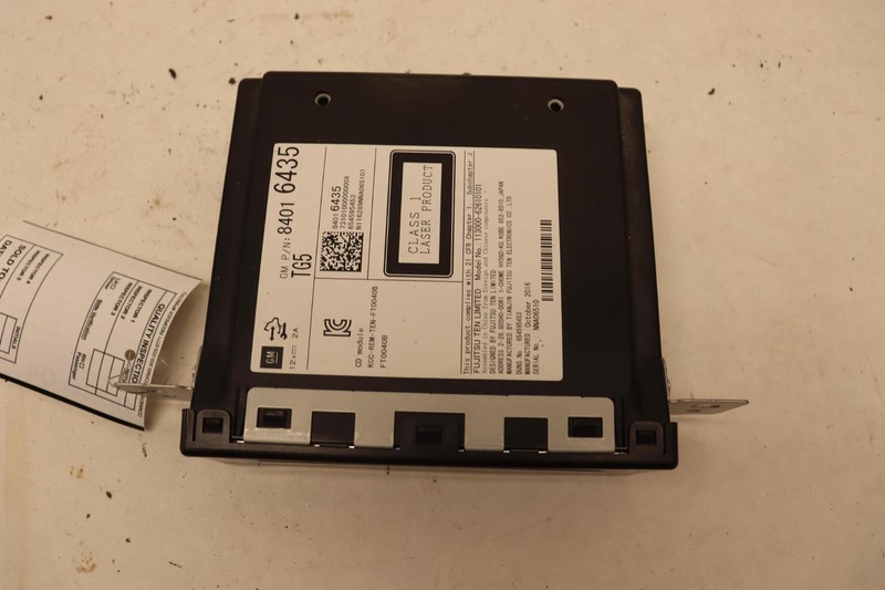 2015-2019 CHEVY SILVERADO 1500 AUDIO EQUIPMENT RADOP DISC RADIO PLAYER OEM