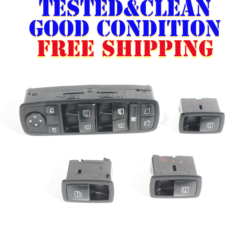 2006 - 2009 MERCEDES R350FRONT & REAR WINDOW CONTROL SWOYCH SET OEM