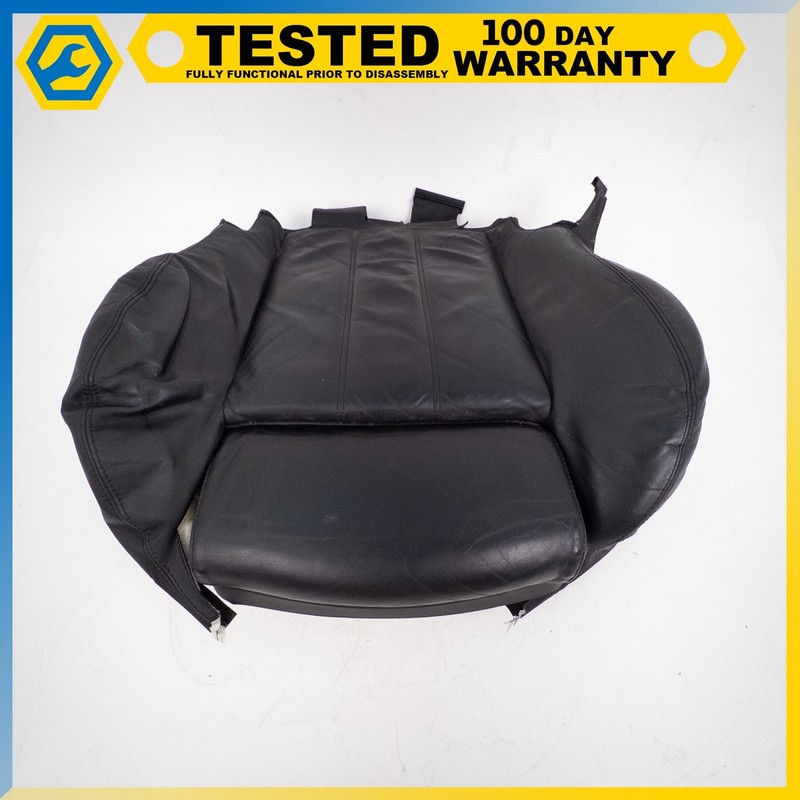 03-13 BENTLEY CONTINENTAL GT FRONT LEFT SIDE LOWER BOTTOM SEAT CUSHION BLACK OEM