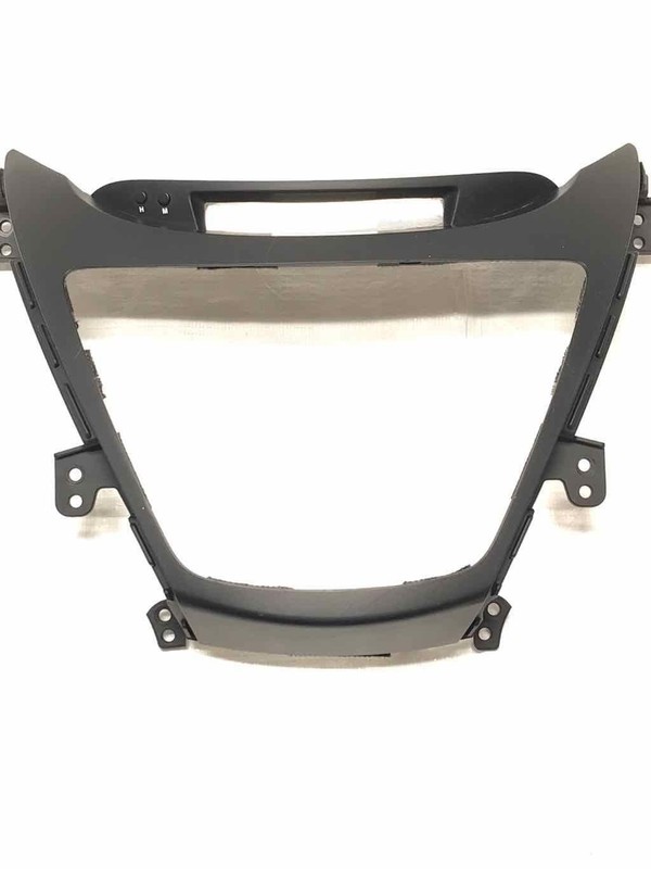 2013 Elantra Dash Radio Bezel Trim Light Scratches Part# 847403X010