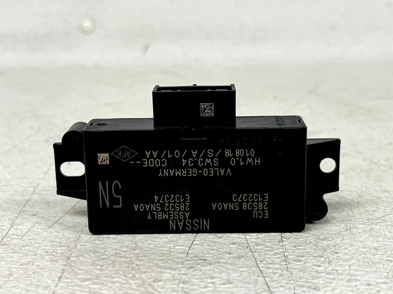 ⭐2019 INFINITI QX50 PARKING ASSIST SONAR COMPUTER CONTROL MODULE OEM LOT2742
