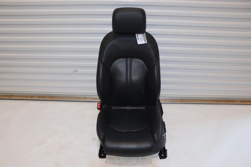 2013-2017 AUDI S6 FRONT LEFT DRIVER SIDE SEAT BLACK LEATHER W/ MEMORY OEM
