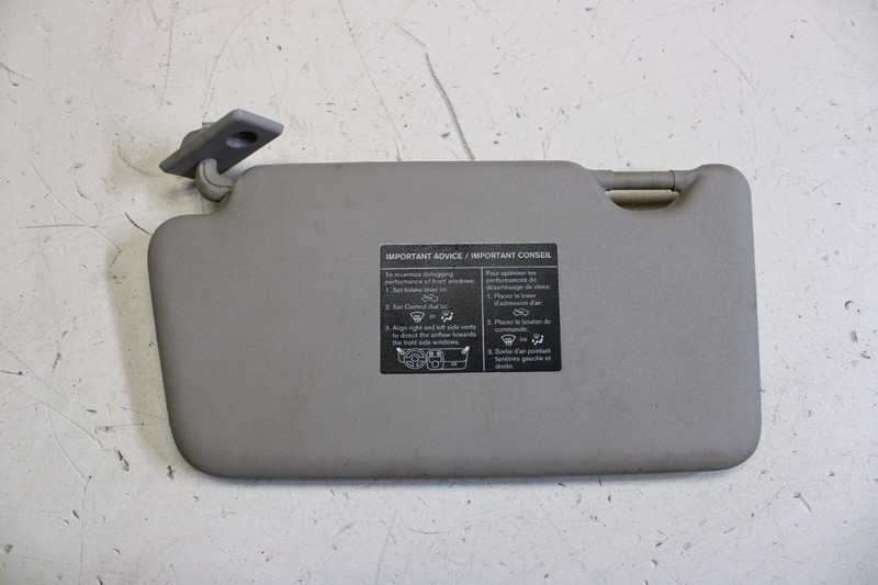 2012-2019 Nissan Versa Sun Visor driver side (gray)