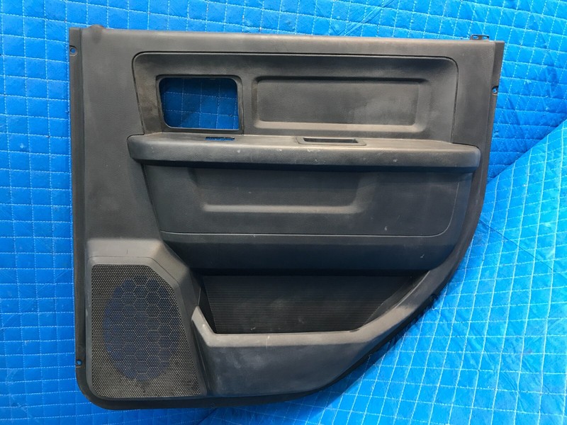 13-18 RAM 1500 REAR RIGHT RH PASSENGER DOOR TRIM PANEL CREW CAB OEM