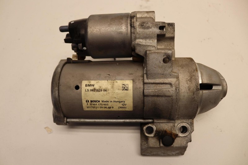 2017-2019 BMW 330I XDRIVE F30 A/T 2.0L ENGINE STARTER MOTOR OEM