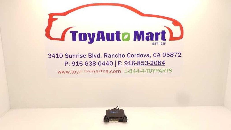 06-09 TOYOTA PRIUS 1.5L FWD AT CHASSIS ECM AC AMPLIFIER CONTROL MODULE