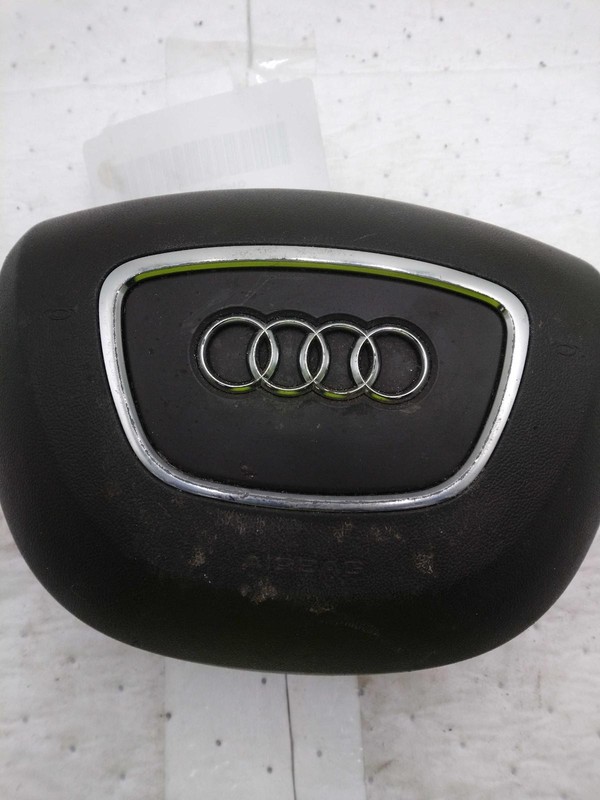 2012 AUDI A6 Steering Wheel Air Bag Black OEM Used 136K Miles NJ25-24819-626905
